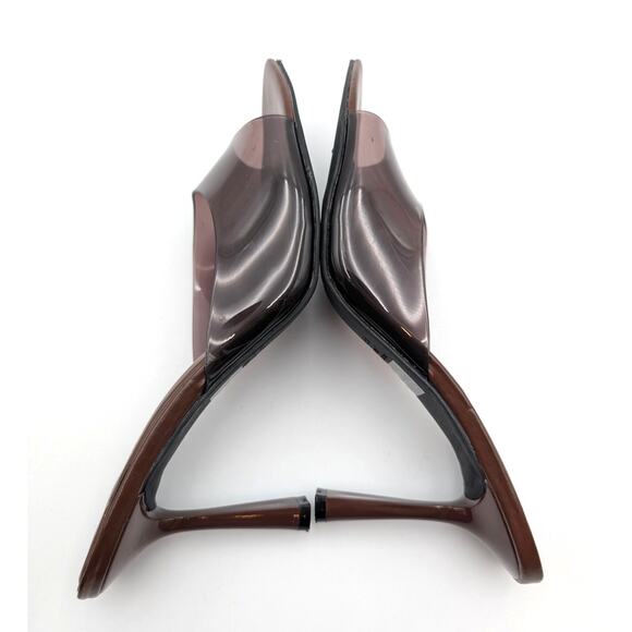 Open Edit Piper Block Heel Sandal Women's Brown Chocolate Size US10M EU41 - Picture 10 of 14